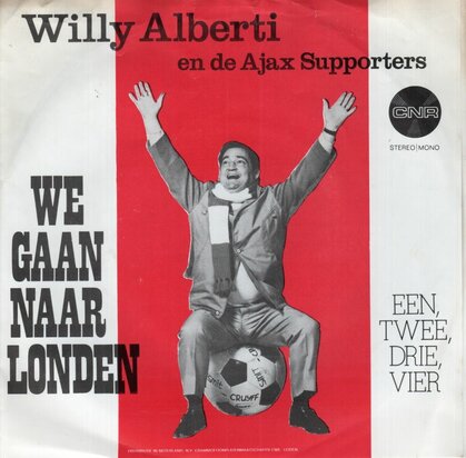 Willy Alberti - We gaan naar Londen + Een. twee. drie. vier (Vinylsingle)