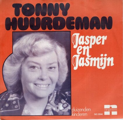 Tonny Huurdeman - Jasper en Jasmijn + Duizende kinderen (Vinylsingle)
