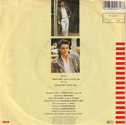 Silver Pozzoli - Step by step + (dub mix) (Vinylsingle)