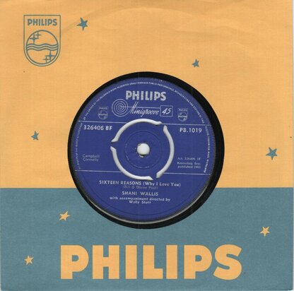 Shani Wallis - Sixteen Reasons + Forever, Forever (Vinylsingle)