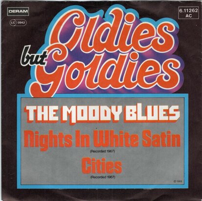 Moody Blues - Nights in white satin + Cities (Vinylsingle)