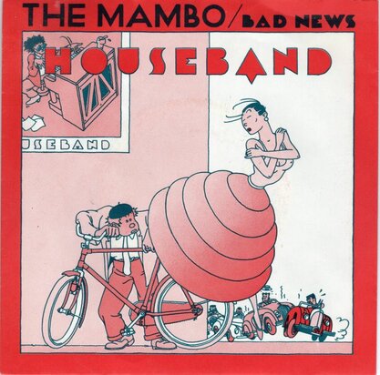 Houseband - The mambo + Bad news (Vinylsingle)