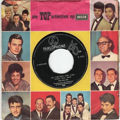 Hollies - Do the best you can + Listen to me (Vinylsingle)