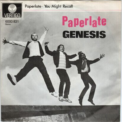 Genesis - Paperlate + You might recall (Vinylsingle)