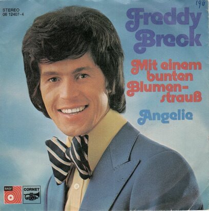 Freddy Breck - Mit einem bunten blumenstraus + Angeline (Vinylsingle)