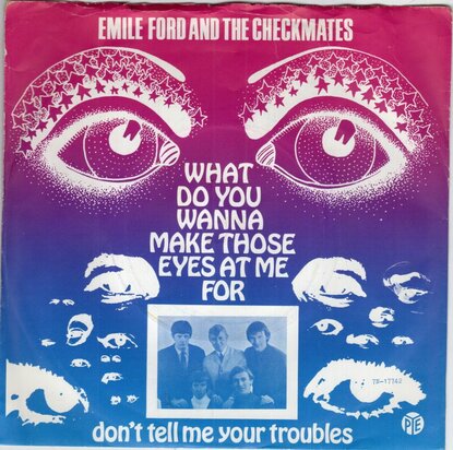 Emile Ford - What do you want to make those eyes at me for + Don't tell me your troubles (Vinylsingle)