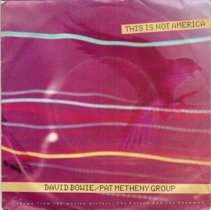David Bowie - This is not America + (instr.) (Vinylsingle)