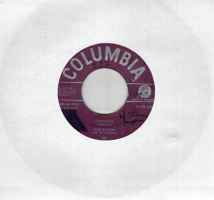 Cliff Richard - Dynamite + Travellin' light (Vinylsingle)