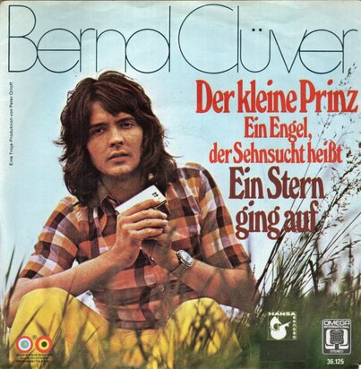Bernd Cluver - Der kleine prinz + Ein stern ging auf (Vinylsingle)