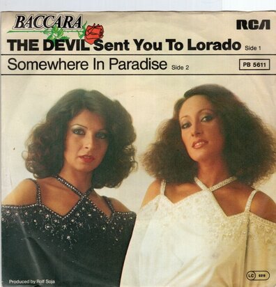 Baccara - The devil sent you to paradise + Somewhere in.. (Vinylsingle)