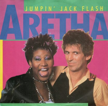 Aretha Franklin & Keith Richards - Jumpin' Jack Flash + Integrity (Vinylsingle)