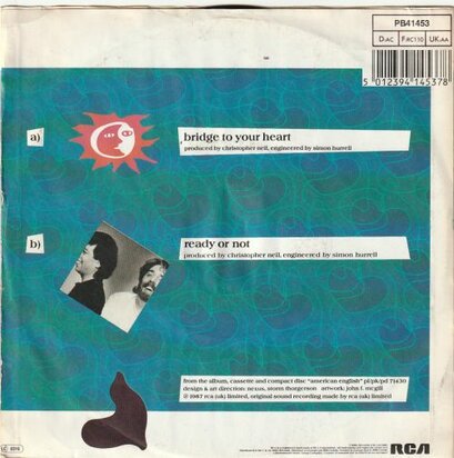 WAX - Building a bridge to your heart + Ready or not (Vinylsingle)