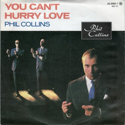 Phil Collins - You can't hurry love + I don't care anymore (Vinylsingle)