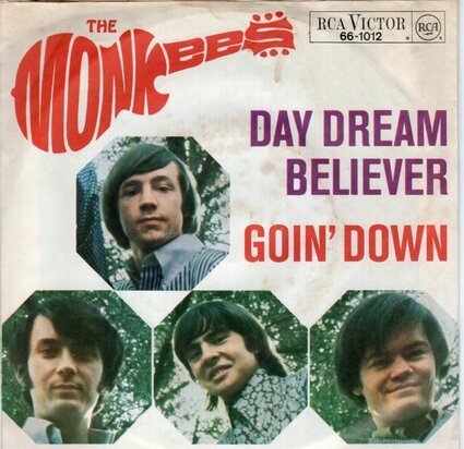 Monkees - Daydream believer + Goin' down (Vinylsingle)