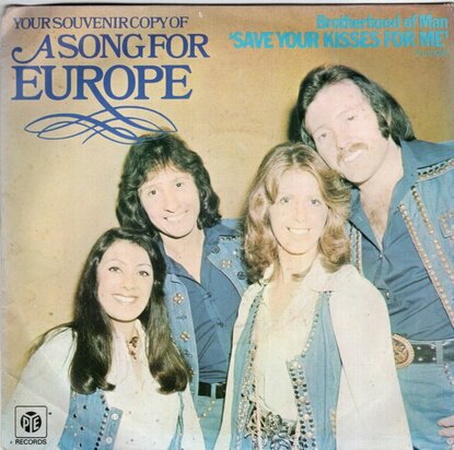 Brotherhood of Man - Save your kisses for me + Let's love together (Vinylsingle)