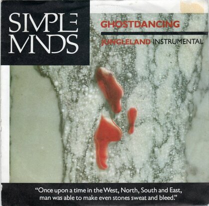 Simple Minds - Ghostdancing + Jungleland (Vinylsingle)