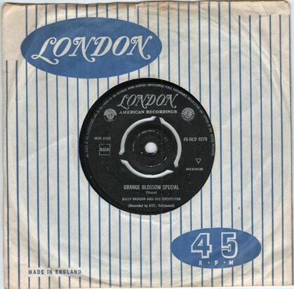 Billy Vaughn - Orange blossom special + Wheels (Vinylsingle)