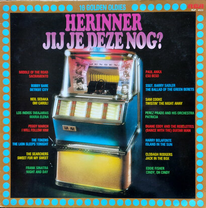 Various - Herinner Jij Je Deze Nog? "16 Golden Oldies" (Vinyl LP)