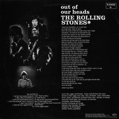 The Rolling Stones - Out Of Our Heads (Vinyl LP)