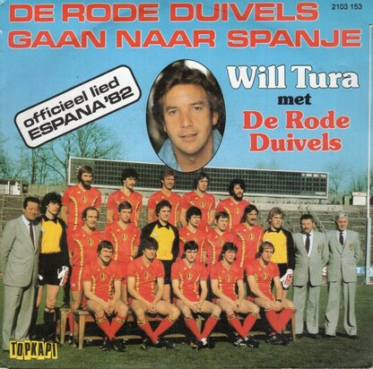 Will Tura - De rode duivels gaan naar Mexico + (instr.) (Vinylsingle)