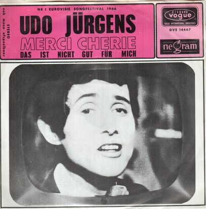 Udo Jurgens - Merci Cherie + Das ist nicht gut fur mich (Vinylsingle)