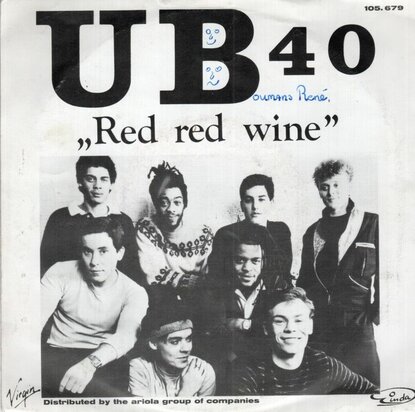 UB 40 - Red red wine + Sufferin' (Vinylsingle)