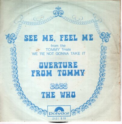 The Who - Overture From Tommy + See me feel me (Vinylsingle)