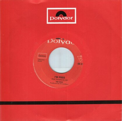 The Who - I'm free + Tommy can you hear me (Vinylsingle)