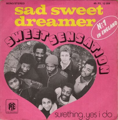 Sweet Sensation - Sad sweet dreamer + Surething. yes i do (Vinylsingle)