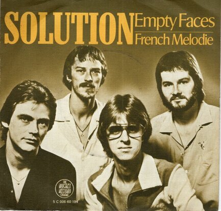 Solution - Empty Faces + French Melodie (Vinylsingle)