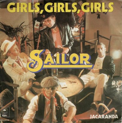 Sailor - Girls, Girls, Girls + Jacaranda (Vinylsingle)
