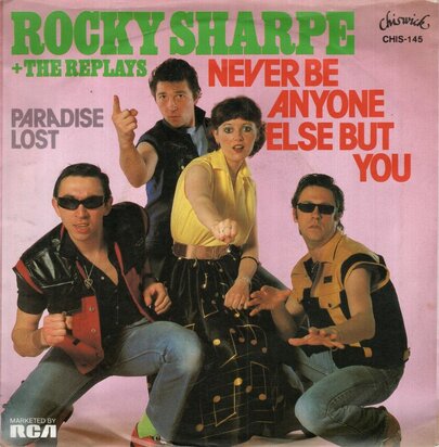 Rocky Sharpe - Never be anyone else but you + Paradise lost (Vinylsingle)