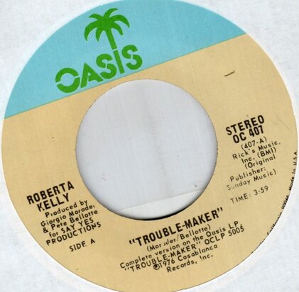 Roberta Kelly - Trouble-Maker   + Trouble-Maker (Vinylsingle)