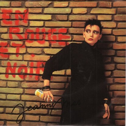 Jeanne Mas - En Rouge Et Noir + Plus Forte Que L'Ocan (Vinylsingle)