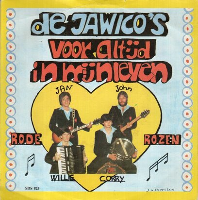 Jawico's - Rode rozen + Voor altijd in mijn leven (Vinylsingle)