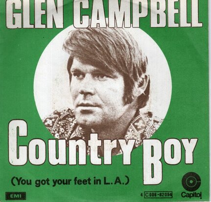 Glen Campbell - County boy + Record collector's dream (Vinylsingle)