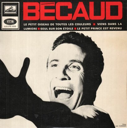Gilbert Bcaud - Seul Sur Son Etoile (EP) (Vinylsingle)