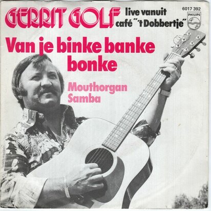 Gerrit Koopmans - Van je binke banke bonke + Mouthorgan Samba (Vinylsingle)