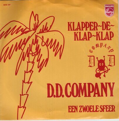 D.D. Company - Klapper-de-klap-klap + Een zwoele sfeer (Vinylsingle)