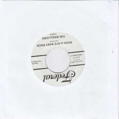 Swallows - In The Palm Of My Hand + Rock-A-Bye Baby Rock (Vinylsingle)
