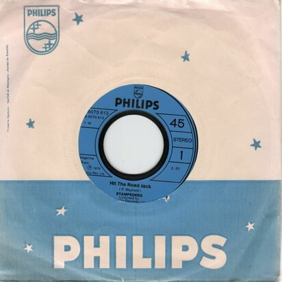 Stampeders - Hit the road Jack + Hard lovin' woman (Vinylsingle)
