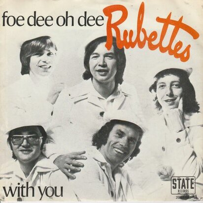 Rubettes - Foe dee oh dee + With you (Vinylsingle)