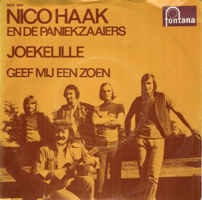 Nico Haak - Joekelille + Geef mij een zoen (Vinylsingle)