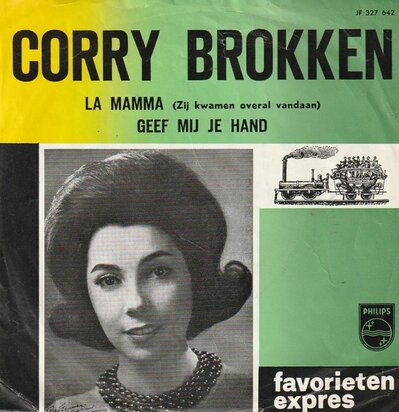 Corry Brokken - La Mamma + Geef mij je hand (Vinylsingle)