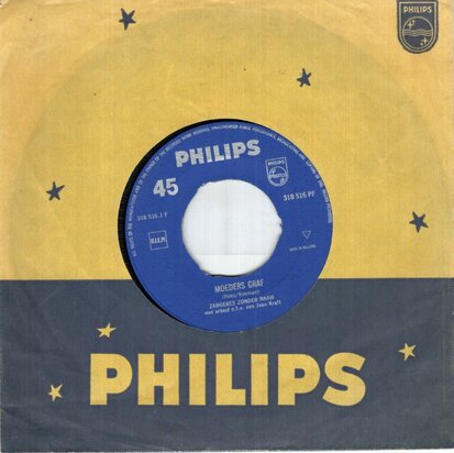 Zangeres Zonder Naam - Moeders graf + Als je weer vrij komt (Vinylsingle)