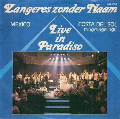 Zangeres Zonder Naam - Mexico (live) + Costa delsol (live) (Vinylsingle)