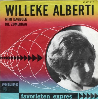 Willeke Alberti - Mijn dagboek + Die zomerdag (Vinylsingle)