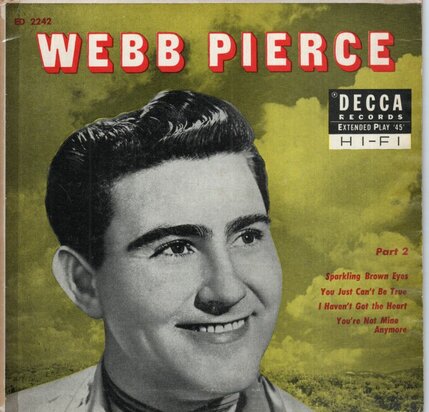Webb Pierce - Webb Pierce Part 2 (EP) (Vinylsingle)