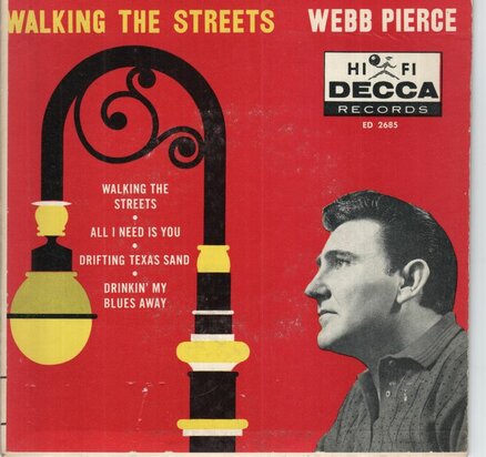 Webb Pierce - Walking The Streets (EP) (Vinylsingle)