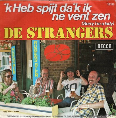 Strangers - Ik heb spijt da 'k ne vent zen + Rubens Lieke (Vinylsingle)